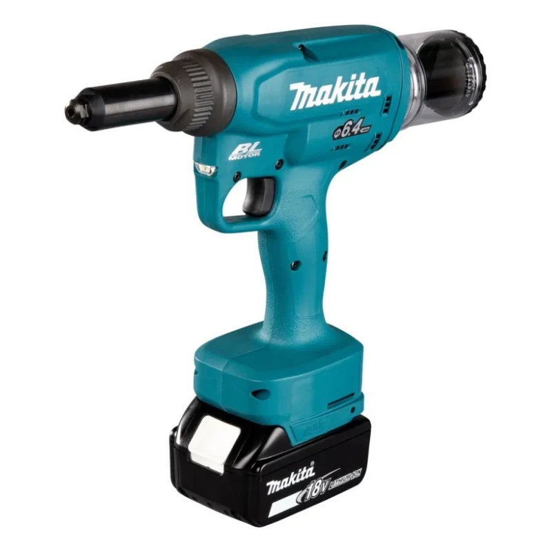 Makita Cordless Brushless Electric Rivet Gun 6.4 mm 18 V Maximum Pulling Force 20 kN DRV250Z