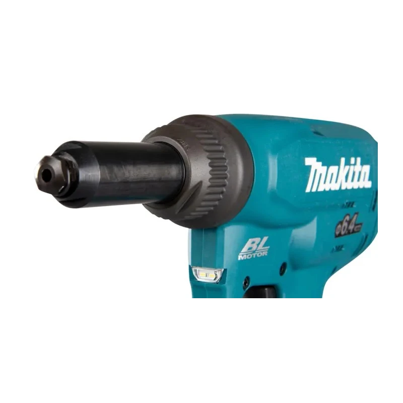 Makita Cordless Brushless Electric Rivet Gun 6.4 mm 18 V Maximum Pulling Force 20 kN DRV250Z