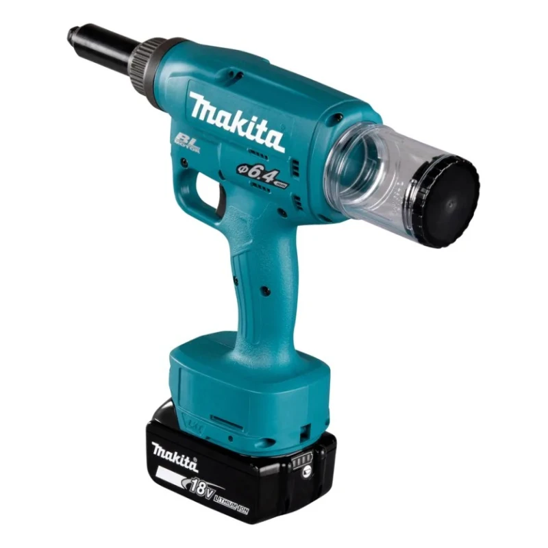 Makita Cordless Brushless Electric Rivet Gun 6.4 mm 18 V Maximum Pulling Force 20 kN DRV250Z