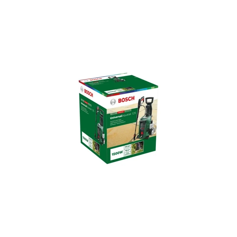 Bosch High Pressure Washer UniversalAquatak 125 230V 1.5kW 360 L/h 125 bar 5m Cable 6.8kg 06008A7A70