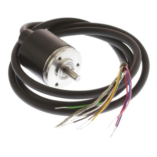 Baumer Optical Incremental Encoder 5V dc, 500 ppr, TTL RS422 Signal, Solid 5 mm Shaft BDK 16.05A500-5-4
