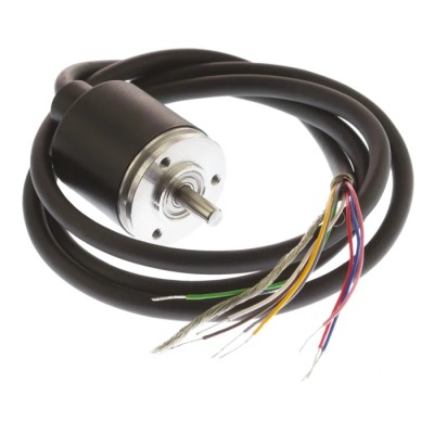 Baumer Optical Incremental Encoder 5V dc, 500 ppr, TTL RS422 Signal, Solid 5 mm Shaft BDK 16.05A500-5-4