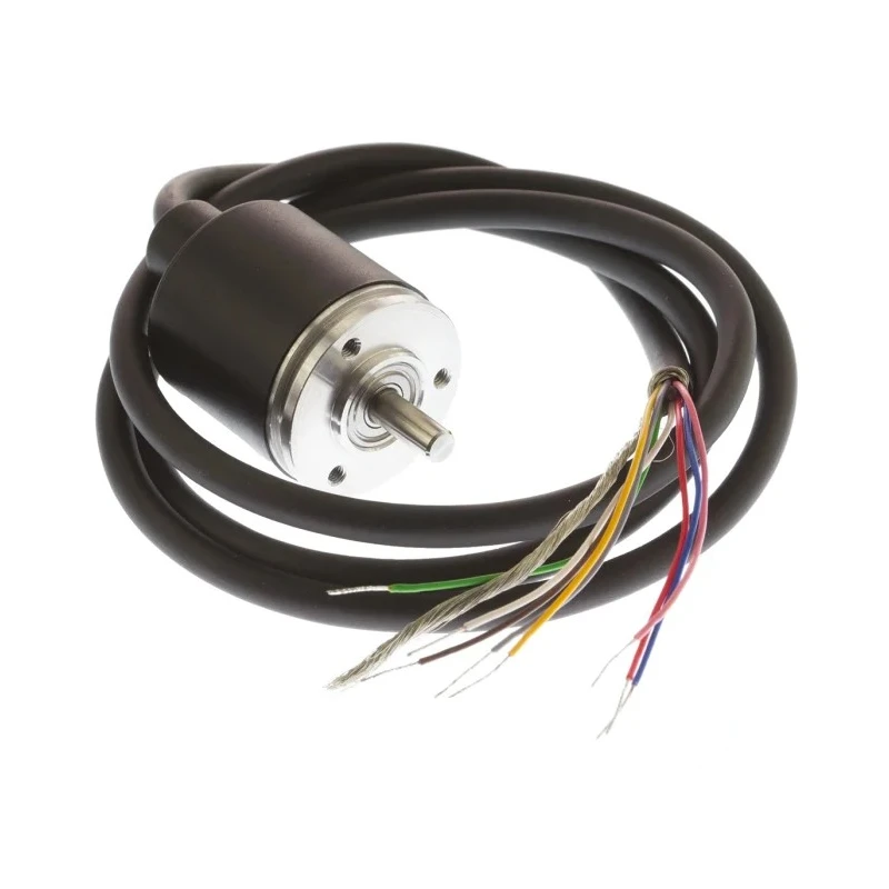 Baumer Optical Incremental Encoder 5V dc, 500 ppr, TTL RS422 Signal, Solid 5 mm Shaft BDK 16.05A500-5-4