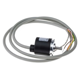 Baumer BDK Series Optical Incremental Encoder 30V dc, 1024 PPR, HTL/Push Pull Signal, Solid Shaft 5 mm BDK 16.24K1024-5-4
