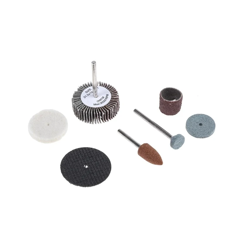 RS PRO 400-Piece Multitool Accessory Kit for Use with Dremel Tools, Shafts 2.3 mm & 3.2 mm 499-9134
