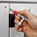 Knipex Die Cast Zinc 10-way Control Cabinet Key 00 11 04