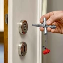 Knipex Die Cast Zinc 10-way Control Cabinet Key 00 11 04