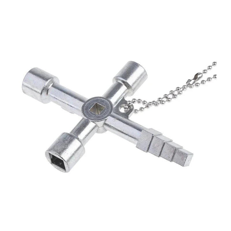Knipex Die Cast Zinc 10-way Control Cabinet Key 00 11 04