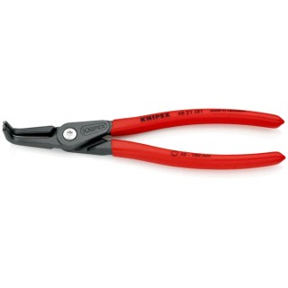 Knipex 1-Piece Circlip Plier 210mm Overall Length Chrome Vanadium Steel 40 to 100 mm Circlip Size Range 48 21 J31