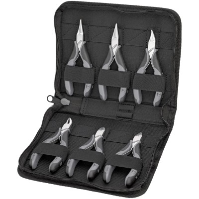 Knipex 6-Piece Precision ESD Electronics Plier Set 00 20 17