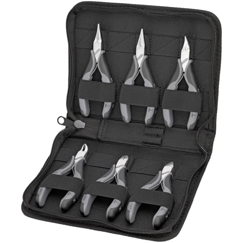 Knipex 6-Piece Precision ESD Electronics Plier Set 00 20 17