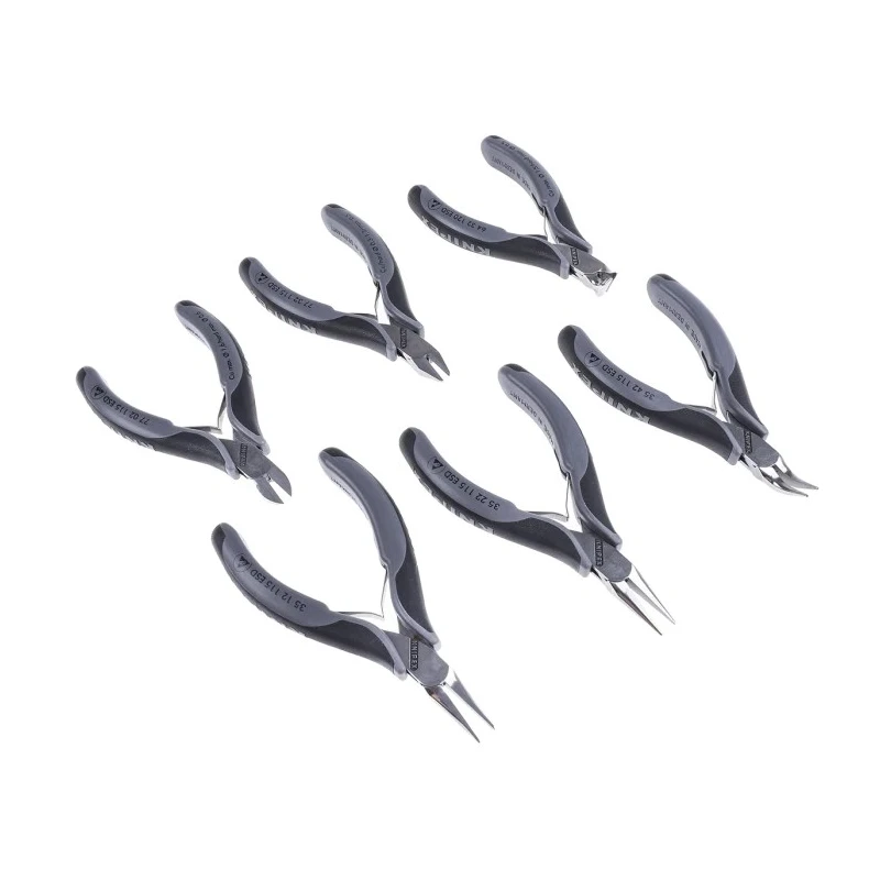 Knipex 6-Piece Precision ESD Electronics Plier Set 00 20 17