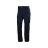 Helly Hansen Chelsea Evolution Durable Navy Work Trouser with Knee Pad Pocket L Waist 30.5in 77445_590-D104