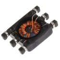 Wurth Elektronik WE-SL3 Surface Mount Common Mode Line Filter with Ferrite Core, 20 μH inductance, -30 to 50% 744253200