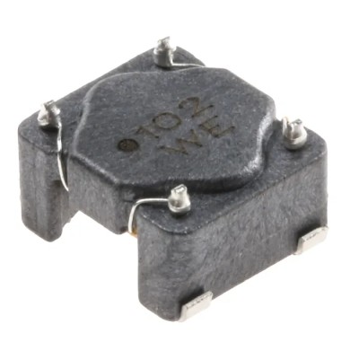 Wurth Elektronik WE-SL5 Surface Mount Common Mode Line Filter with Ferrite Core 1 mH Sectional Winding ±40 % 950 mA 744272102