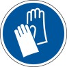 RS PRO Vinyl Floor Graphic Mandatory Safety Sign 200mm x 200mm, Vinyl, Self-Adhesive, ISO EN 7010 Compliant 201-3349