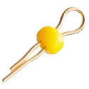 Mac 8 Yellow Insulated Terminal Post Phosphor Bronze Body UL Approved LC-3-G YELLOW