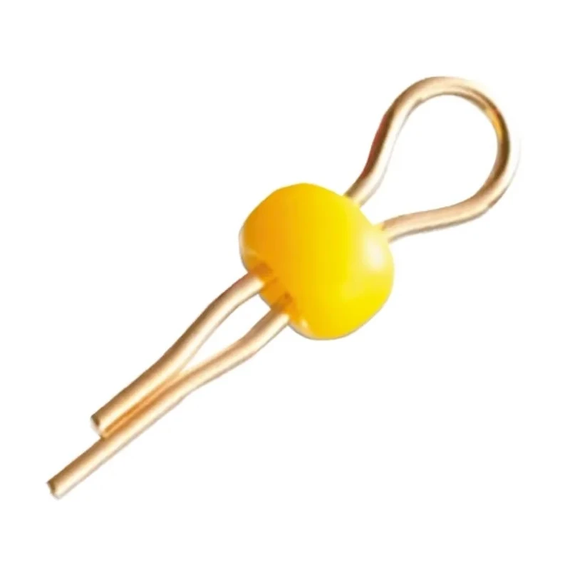 Mac 8 Yellow Insulated Terminal Post Phosphor Bronze Body UL Approved LC-3-G YELLOW
