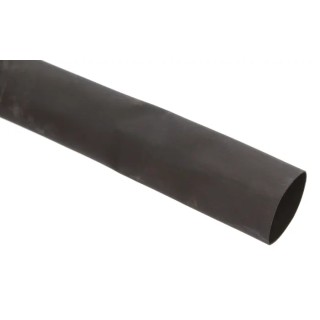 HellermannTyton Heat Shrink Tubing Black 12.7 mm Sleeve Diameter 5 m Length 3:1 Shrink Ratio 308-31200 HIS-3-12/4-PO-X-BK