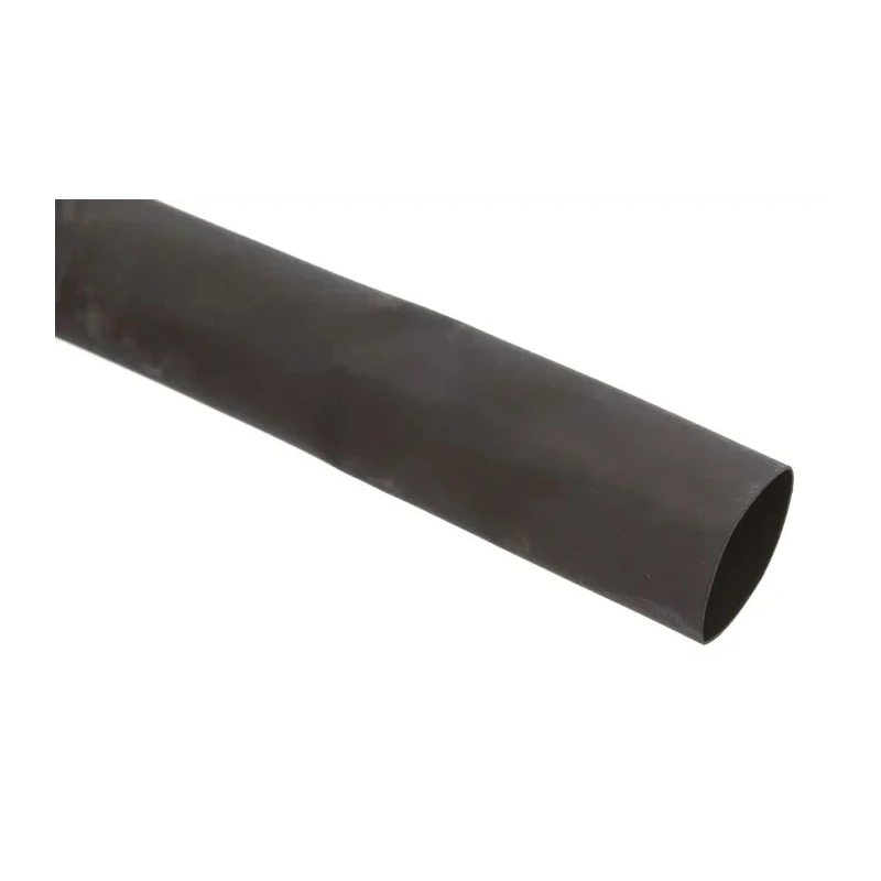 HellermannTyton Heat Shrink Tubing Black 12.7 mm Sleeve Diameter 5 m Length 3:1 Shrink Ratio 308-31200 HIS-3-12/4-PO-X-BK