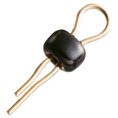 Mac 8 Black Insulated Terminal Post Phosphor Bronze Body UL Approved LC-3-G BLACK