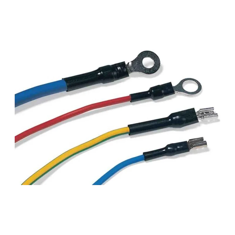 HellermannTyton Heat Shrink Tubing Black 6.4 mm Sleeve Diameter x 5m Length 3:1 Shrink Ratio 308-30600 HIS-3-6/2-PO-X-BK