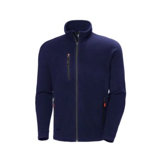 Helly Hansen Oxford Navy Polartec Unisex Fleece Jacket Zipper Closure 72026_590-2XL