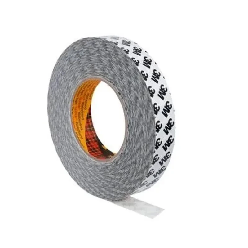 3M Translucent Double Sided Paper Tape 12mm x 50m, Acrylic Adhesive, 16N/cm, Paper Backing, Model 9086 12MMX50M