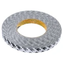 3M Translucent Double Sided Paper Tape Paper Backing 15mm Width 50m Length 16N/cm Adhesion Strength Model 9086 15MMX50M