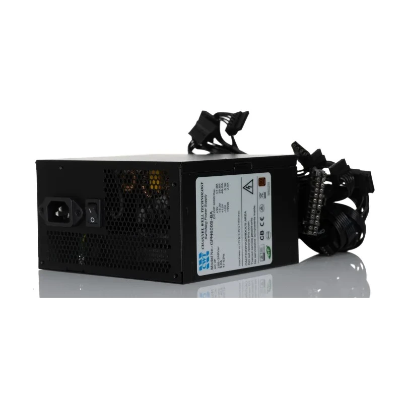 RS PRO 600W ATX PC Power Supply 240V AC Input 12V Output 54A 5 Outputs 201-1839