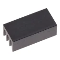 Fischer Elektronik Universal Rectangular Aluminium Heatsink Black Anodised 63K/W 4.8 mm x 13 mm x 6.3 mm ICKSMDA13