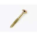 UNIFIX VORTEX Torx Countersunk Steel Wood Screw, Passivated Zinc Plated, 4 mm Thread, 30 mm Length VORTTX040040RS