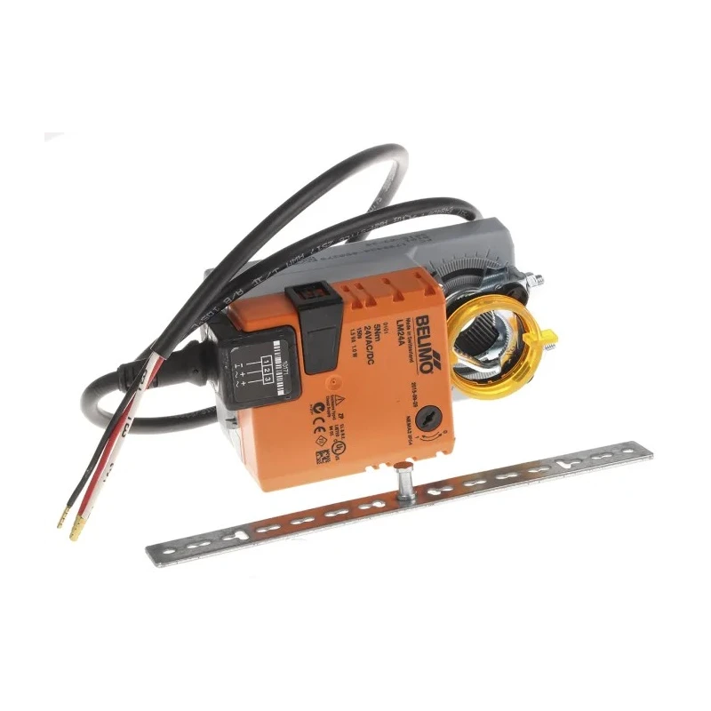 Belimo 24V AC/DC Open/Close Damper Actuator, 5 Nm Motor Torque LM24A