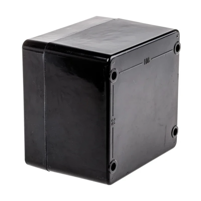 Craig & Derricott GB Series Black Polyester Junction Box, IP66, 9 Terminals, ATEX Certified, 122mm x 120mm x 90mm 235471