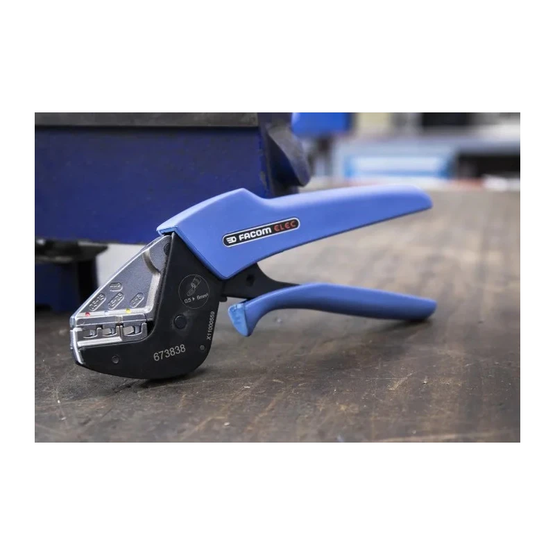 Facom Crimp Tool for Insulated Terminals 228mm Length 673838