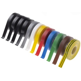 Advance Tapes Assorted Polyvinyl Chloride Electrical Tape 12mm x 20m AT7