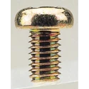 Takachi Electric Industrial Chromate Iron Pan Head Self-Tapping Screw 8 mm Length 3 mm Thread Size MT3-8