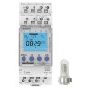 Theben Digital Twilight Switch LUNA 121 Top3 RC AL 230V AC, Single Channel, 84 Memory Spaces LUNA 121 Top3 RC AL