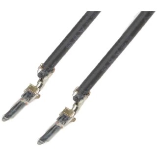 Molex PicoBlade Crimp Wire 0.14mm² 125V 225mm Black 2149221213
