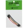Sunhayato 70 mm Insulated Nickel Plated Copper Breadboard Jumper Wire SPP-70