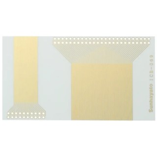 Sunhayato Extender Board 55 mm Length 100 mm Width 0.1mm FR4 Epoxy Glass Fabric Laminate ICB-067