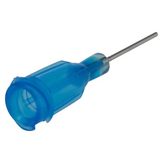 Metcal Blue 22 Gauge Dispensing Tip, 12.7mm Length, Electro-polished Stainless Steel Cannula TE722050PK