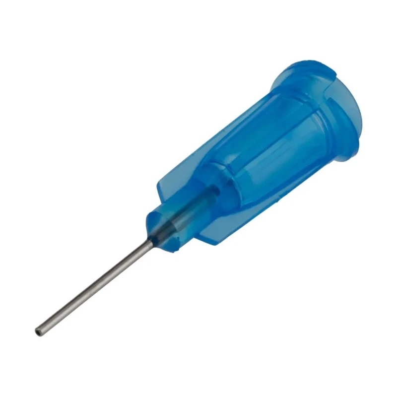 Metcal Blue 22 Gauge Dispensing Tip, 12.7mm Length, Electro-polished Stainless Steel Cannula TE722050PK