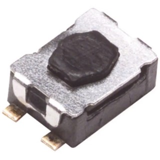 C & K Tactile Switch, Surface Mount, 1.9 mm Actuator Length, SPST 50mA 32V dc IP40 