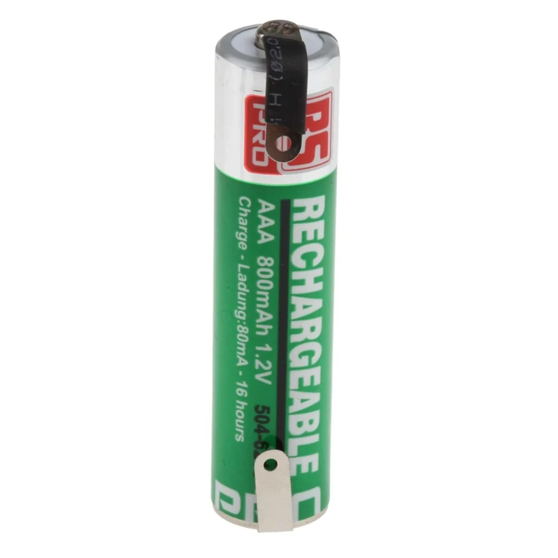Saft RS PRO Nickel Metal Hydride Rechargeable AAA Battery 800mAh 1.2V Model 504-6219