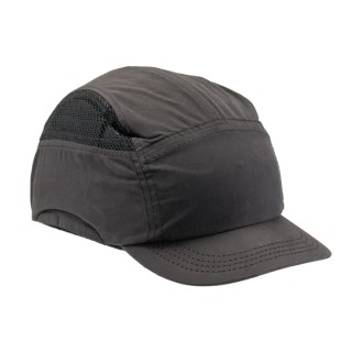 3M Black ABS Industrial Short Peak Bump Cap with Integral Sweatband 52-65 cm 7100206562