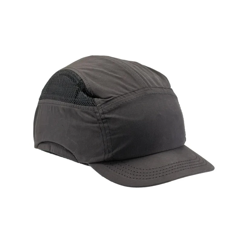 3M Black ABS Industrial Short Peak Bump Cap with Integral Sweatband 52-65 cm 7100206562
