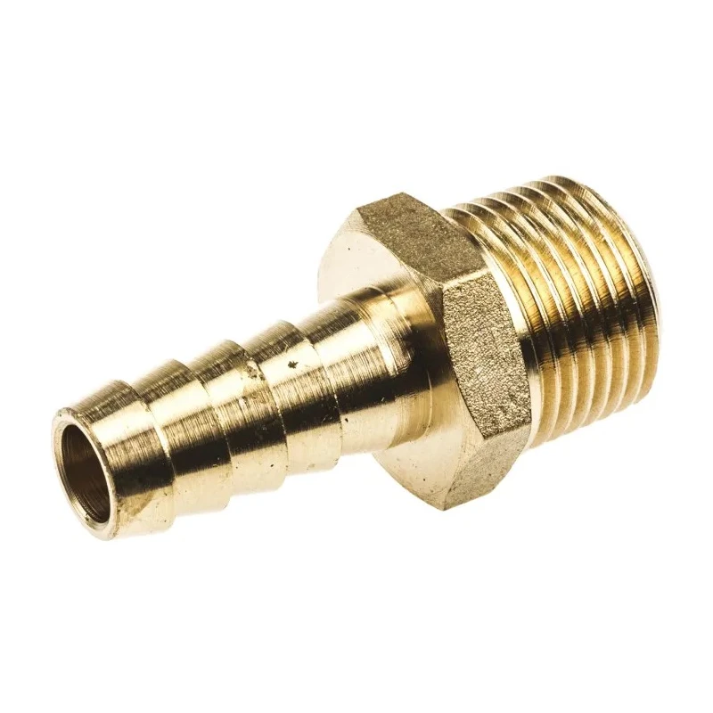 RS PRO Brass Hose Connector 9.53 mm ID Threaded Male 25 Bar Pressure 506-7244