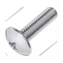 Yahata Neji Cross Truss Steel Machine Screw Chrome Plated 8mm M4 4979874825643