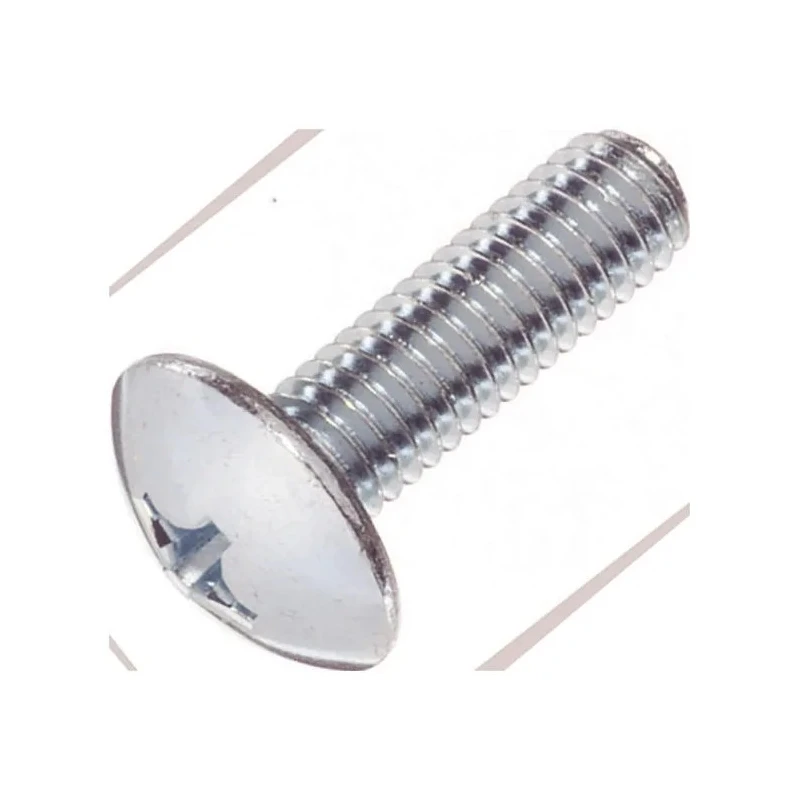 Yahata Neji Cross Truss Steel Machine Screw Chrome Plated 8mm M4 4979874825643